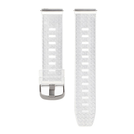 20mm Transparent Shiny Diamond TPU Watch Band