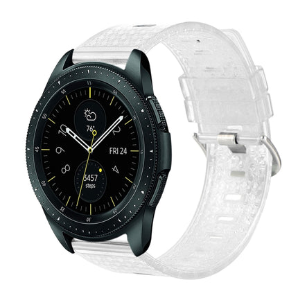 20mm Transparent Shiny Diamond TPU Watch Band
