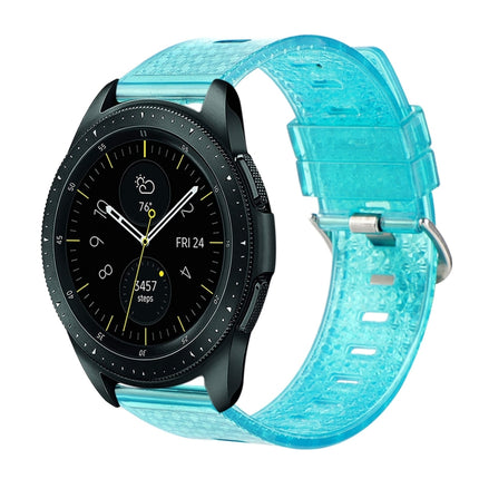 20mm Transparent Shiny Diamond TPU Watch Band