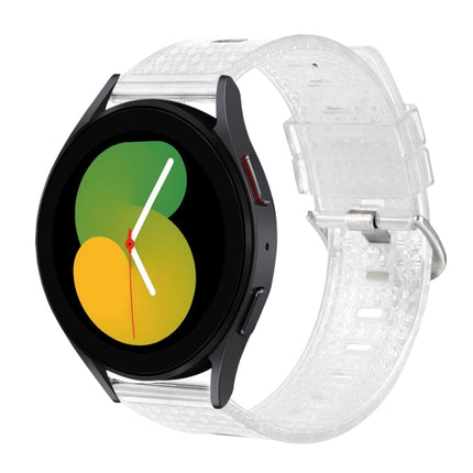 20mm Transparent Shiny Diamond TPU Watch Band, For Samsung Galaxy Watch 3 41mm, For Samsung Galaxy Watch 42mm, For Samsung Galaxy Watch5 40mm / 44mm, For Samsung Galaxy Watch5 Pro, For Samsung Galaxy Watch4 / Watch4 Classic, For Samsung Galaxy Watch3 4... - DealBuddy