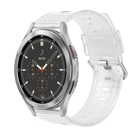 20mm Transparent Shiny Diamond TPU Watch Band