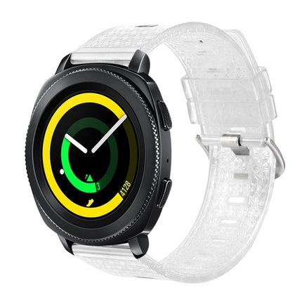 20mm Transparent Shiny Diamond TPU Watch Band