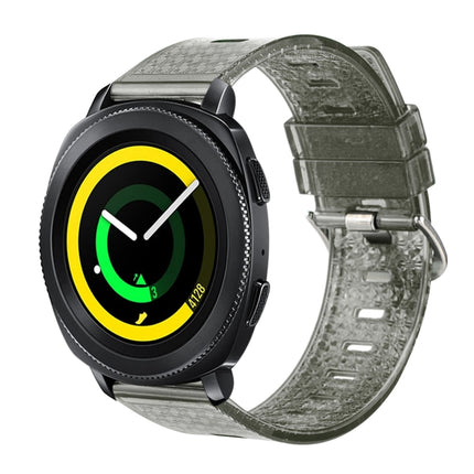 20mm Transparent Shiny Diamond TPU Watch Band