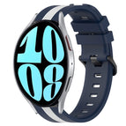 For Samsung Galaxy Watch 6 40mm / Blue+White
