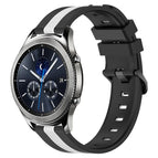 For Samsung Gear S3 Classic / Black+White