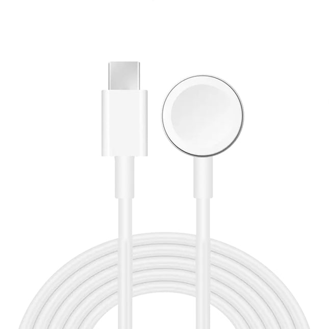 1m USB-C / Type-C Magnetic Fast Charger Charging Cable for Watch Apple Series Ultra/8/7/6/SE/SE2/5/4/3/2 - DealBuddy