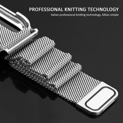 Milanese Loop Magnetic Stainless Steel Watchband With Frame for Apple Watch Series 4 40mm
