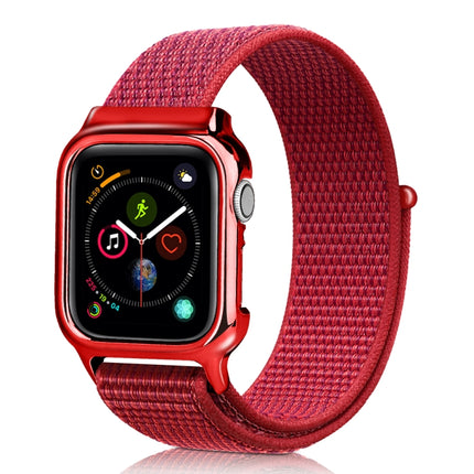 Simple Fashion Nylon Watch Strap with Frame for Apple Watch Series 4 40mm