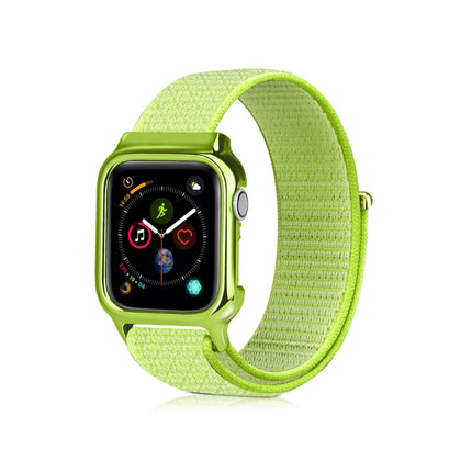 Simple Fashion Nylon Watch Strap with Frame for Apple Watch Series 4 40mm