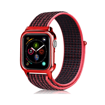 Simple Fashion Nylon Watch Strap with Frame for Apple Watch Series 4 40mm