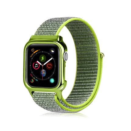 Simple Fashion Nylon Watch Strap with Frame for Apple Watch Series 4 40mm