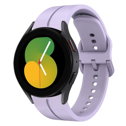 20mm Loop Silicone Watch Band, For Samsung Galaxy Watch5 44mm, For Samsung Galaxy Watch 6 Classic 47mm, For Samsung Galaxy Watch5 40mm, For Samsung Galaxy Watch5 Pro 45mm