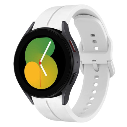 20mm Loop Silicone Watch Band, For Samsung Galaxy Watch5 44mm, For Samsung Galaxy Watch 6 Classic 47mm, For Samsung Galaxy Watch5 40mm, For Samsung Galaxy Watch5 Pro 45mm