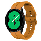 For Samsung Galaxy Watch4 44mm / Amber Yellow