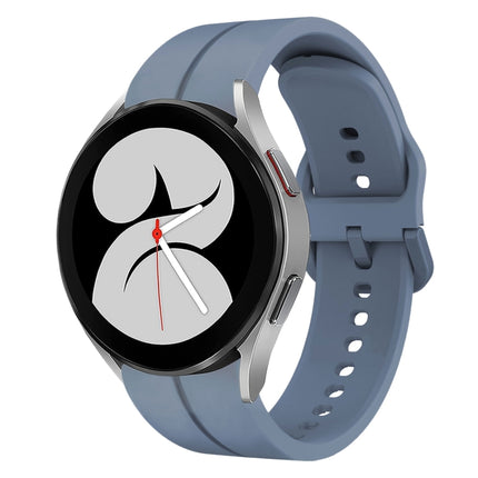 20mm Loop Silicone Watch Band, For Samsung Galaxy Watch4 44mm, For Samsung Galaxy Watch4 40mm, For Samsung  Galaxy Watch 4 Classic 42mm, For Samsung  Galaxy Watch 4 Classic 46mm