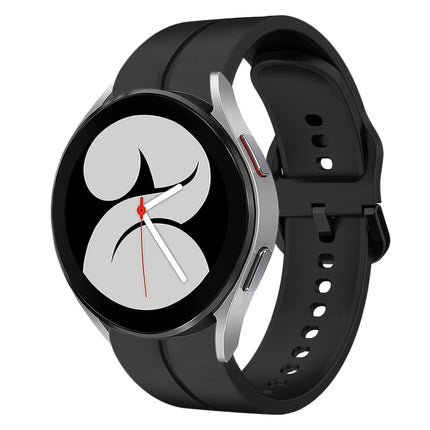 20mm Loop Silicone Watch Band, For Samsung Galaxy Watch4 44mm, For Samsung Galaxy Watch4 40mm, For Samsung  Galaxy Watch 4 Classic 42mm, For Samsung  Galaxy Watch 4 Classic 46mm