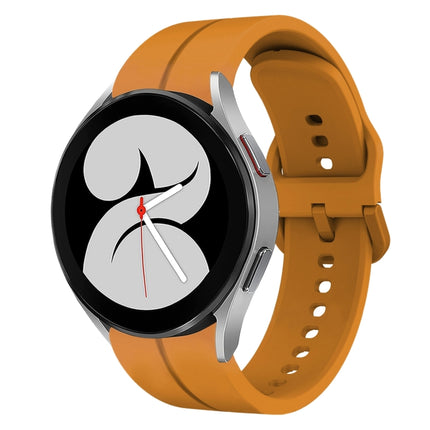 20mm Loop Silicone Watch Band, For Samsung Galaxy Watch4 44mm, For Samsung Galaxy Watch4 40mm, For Samsung  Galaxy Watch 4 Classic 42mm, For Samsung  Galaxy Watch 4 Classic 46mm