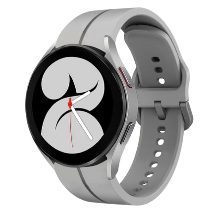 20mm Loop Silicone Watch Band, For Samsung Galaxy Watch4 44mm, For Samsung Galaxy Watch4 40mm, For Samsung  Galaxy Watch 4 Classic 42mm, For Samsung  Galaxy Watch 4 Classic 46mm