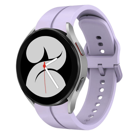 20mm Loop Silicone Watch Band, For Samsung Galaxy Watch4 44mm, For Samsung Galaxy Watch4 40mm, For Samsung  Galaxy Watch 4 Classic 42mm, For Samsung  Galaxy Watch 4 Classic 46mm