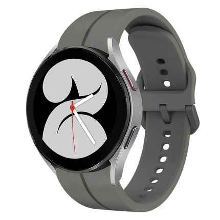 20mm Loop Silicone Watch Band, For Samsung Galaxy Watch4 44mm, For Samsung Galaxy Watch4 40mm, For Samsung  Galaxy Watch 4 Classic 42mm, For Samsung  Galaxy Watch 4 Classic 46mm