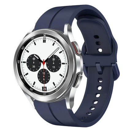 20mm Loop Silicone Watch Band, For Samsung Galaxy Watch4 44mm, For Samsung Galaxy Watch4 40mm, For Samsung  Galaxy Watch 4 Classic 42mm, For Samsung  Galaxy Watch 4 Classic 46mm