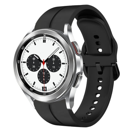20mm Loop Silicone Watch Band, For Samsung Galaxy Watch4 44mm, For Samsung Galaxy Watch4 40mm, For Samsung  Galaxy Watch 4 Classic 42mm, For Samsung  Galaxy Watch 4 Classic 46mm