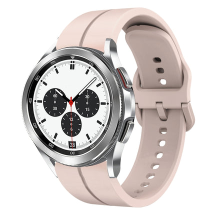 20mm Loop Silicone Watch Band, For Samsung Galaxy Watch4 44mm, For Samsung Galaxy Watch4 40mm, For Samsung  Galaxy Watch 4 Classic 42mm, For Samsung  Galaxy Watch 4 Classic 46mm