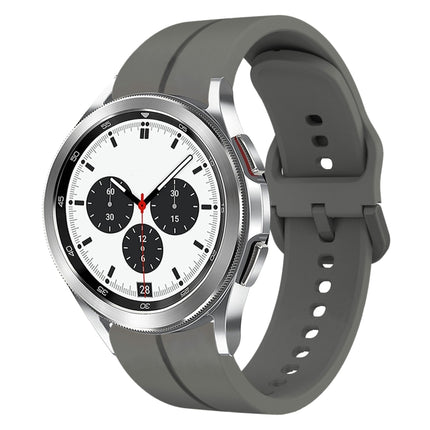 20mm Loop Silicone Watch Band, For Samsung Galaxy Watch4 44mm, For Samsung Galaxy Watch4 40mm, For Samsung  Galaxy Watch 4 Classic 42mm, For Samsung  Galaxy Watch 4 Classic 46mm