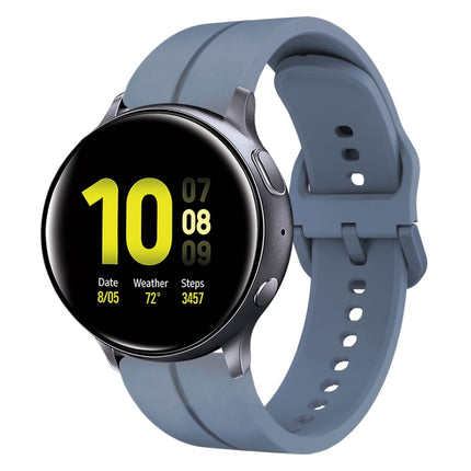 20mm Loop Silicone Watch Band, For Samsung Galaxy Watch Active 2 40mm, For Samsung Galaxy Watch Active 2 44mm, For Samsung Galaxy Watch 42mm, For Samsung Galaxy Watch 6 44mm