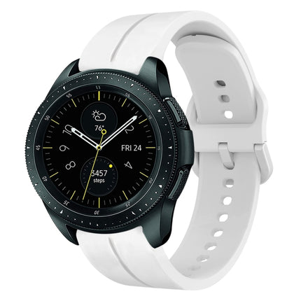 20mm Loop Silicone Watch Band, For Samsung Galaxy Watch Active 2 40mm, For Samsung Galaxy Watch Active 2 44mm, For Samsung Galaxy Watch 42mm, For Samsung Galaxy Watch 6 44mm