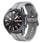 22mm Loop Silicone Watch Band, For Samsung Galaxy Watch3 45mm, For Samsung Galaxy Watch 46mm, For Samsung Gear S3 Classic, For Samsung Gear S3 Frontier - DealBuddy