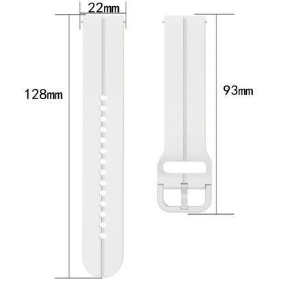 22mm Loop Silicone Watch Band