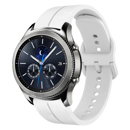 22mm Loop Silicone Watch Band, For Samsung Galaxy Watch3 45mm, For Samsung Galaxy Watch 46mm, For Samsung Gear S3 Classic, For Samsung Gear S3 Frontier - DealBuddy