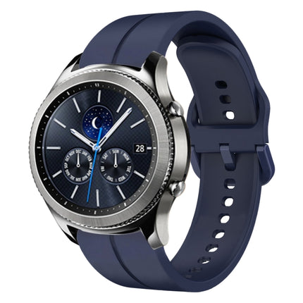 22mm Loop Silicone Watch Band, For Samsung Galaxy Watch3 45mm, For Samsung Galaxy Watch 46mm, For Samsung Gear S3 Classic, For Samsung Gear S3 Frontier - DealBuddy