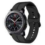 For Samsung Gear S3 Frontier / Black