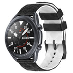 For Samsung Galaxy Watch3 45mm / Black+White