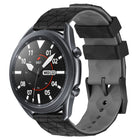22mm Football Pattern Two-Color Silicone Watch Band