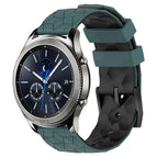 For Samsung Gear S3 Classic / Olive Green + Black
