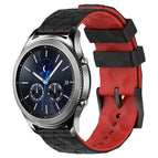 For Samsung Gear S3 Classic / Black+Red