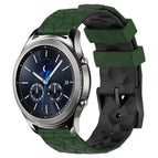 For Samsung Gear S3 Classic / Armygreen+Black
