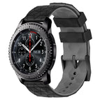 For Samsung Gear S3 Frontier / Black+Grey