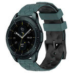 For Samsung Galaxy Watch 42mm / Olive Green + Black