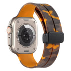 For Apple Watch Ultra 49mm / Camouflage Yellow