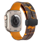 Magnetic Clasp Camouflage Silicone Watch Band, For Apple Watch Ultra 49mm, For Apple Watch Series 8&7 45mm, For Apple Watch Series 8&7 41mm - DealBuddy