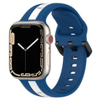 For Apple Watch Series 8&7 45mm / Blue+White