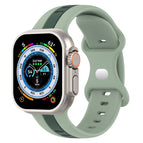 For Apple Watch Ultra 49mm / Light Green+Green