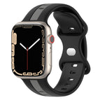 For Apple Watch Series 8&7 45mm / Black+Grey