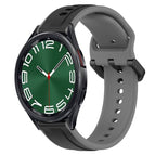 For Samsung Galaxy Watch 6 Classic 43mm / Black+Grey