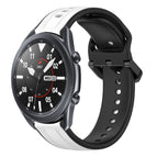 For Samsung Galaxy Watch3 45mm / White+Black