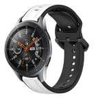 For Samsung Galaxy Watch 46mm / White+Black